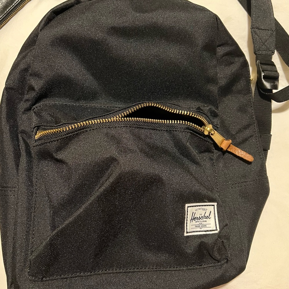 Black Herschel Backpack